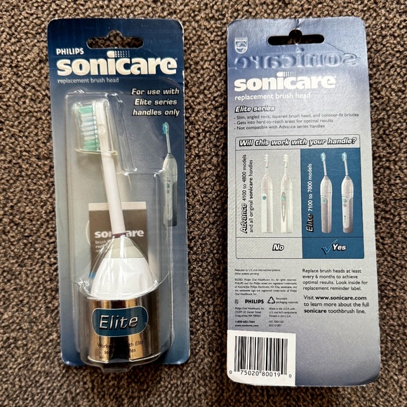 Philips Sonicare Elite Replacement Brush Head New in Package - Picture 1 of 1